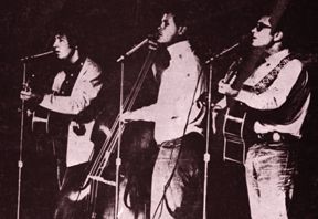 Julian, Mel and Me at University of Cape Town, Jameson Hall Concert, 1965
