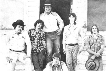 1977 - Russ Christopher, Jimmy Gyles, Hal Clifford, Kenny Davis, Billy Perry, & Don Funnell
