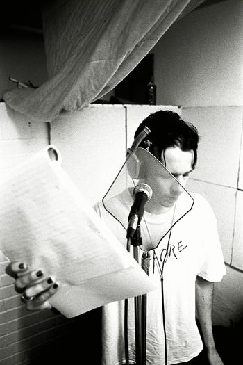 "Dirt Sense" album shoot (2002). Photo by Liam Lynch.
