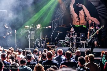 Live at Majestic Club, Bratislava, Slovakia (2016). Photo by Martina Mlcuchova.
