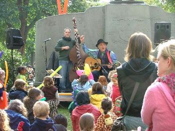 with ivan ulz at madison square park 2004
