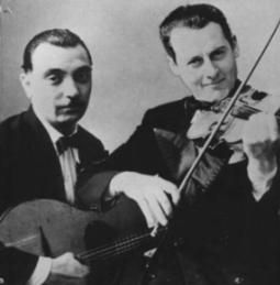 Django and the incredible violinist Stephane Grapelli were featured in the popular band The Quintet Hot Club of France.
