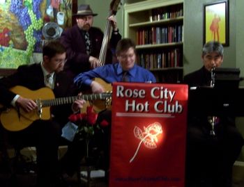 Congratulations to Martin & Carol from the Rose City Hot Club!
