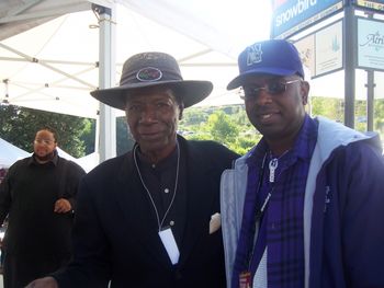 With Willie Rogers (Soul Stirrers) - Tent Revial, Snowbird Ski and Summer Resort, UT
