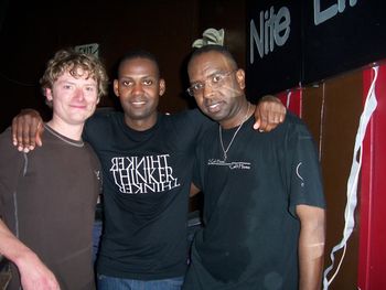 Dan Dixon, Julius "The Mad Thinker" and Me @ W Lounge, Salt Lake City
