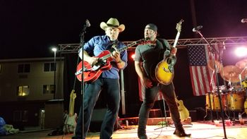 Jamming with Lee Brice
