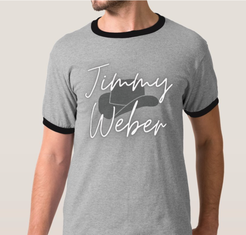 Jimmy Weber Cowboy Hat T-Shirt $30