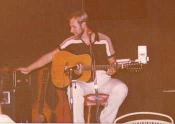 Singer/Songwriter days, circa 1980

