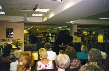 CD release party at Borders Books and Music
