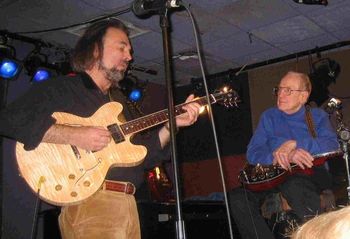 Paul Abler and Les Paul @ the Iridium NYC
