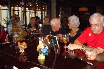 Claude Rhea Night at Truluck's, memorial for Naples Own Mr. Music and his Red Roosters! (great blues tune). Pictured: Bill,Helene, Phil
