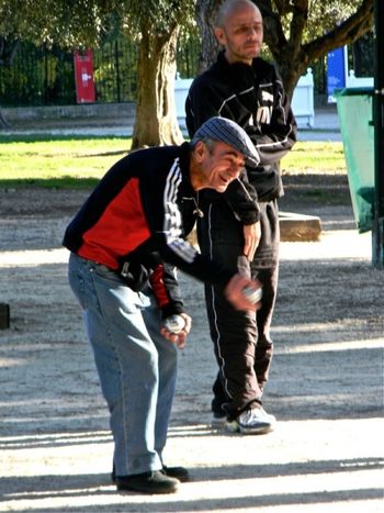 Bocce Ball in the Park, Nice
