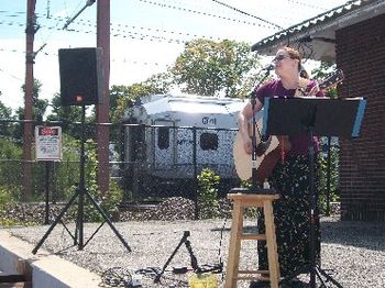 8/14/10 Morris Plains Farmer's Market - Photos by Mike Del Vecchio and Solo by NJ Transit Train!
