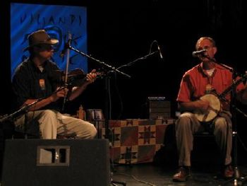 Slim & Tom Jolin at Viljandi Folk Fest in Estonia
