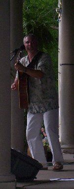 On the grand stage (front porch) of historic Holly Hill Inn
