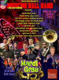 "Fat Tuesday" with David Sturdivant and The Medicine Ball Band