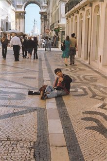 Street musician – Lisbon
