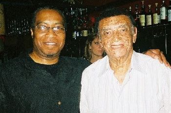 Felix with"Hall of Fame Jazz Guitarist/Composer"-Manty Ellis
