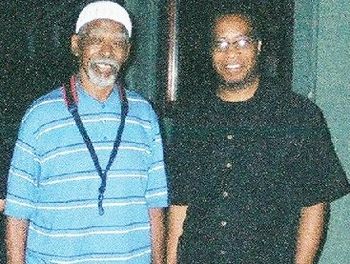 Felix with "Legendary Jazz Saxophonist/Composer"-Berkley Fudge
