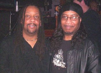 Felix with Keyboardist/Vocalist-Marcell Guyton
