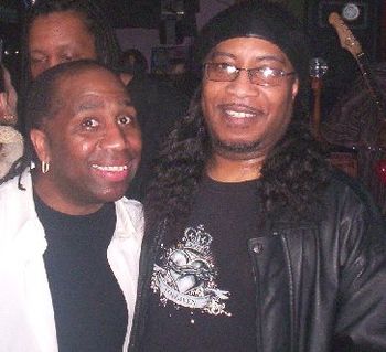 Felix with Bassist/Vocalist-Charles Barber
