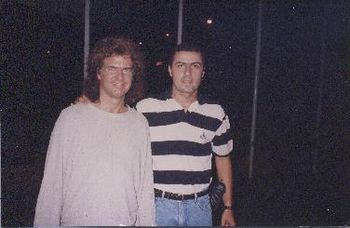 Guitarist Pat Metheny and Marco Tulio (Brasília, 1995)
