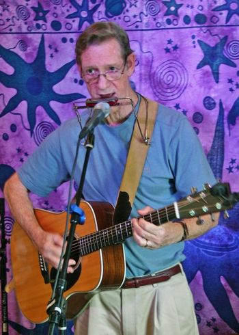 Tom at Frederick Coffee Co. Songfest
