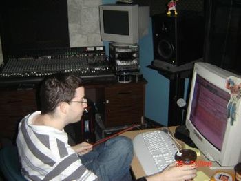 Dave at the console
