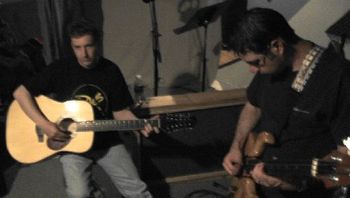 Tony & Eric working on 'Little Jenny' at the studio in Toronto
