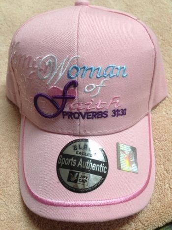 Item #0230 - Woman of Faith - Pink
