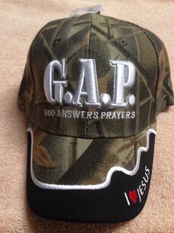 Item #0121 - God Answers Prayers - Camo
