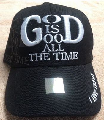 Item #0125 - God is Good All the Time (Design 2) - Black
