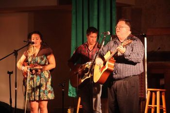 L-R Briana Santiago, Matt Di Filippo, Dan Dúet
