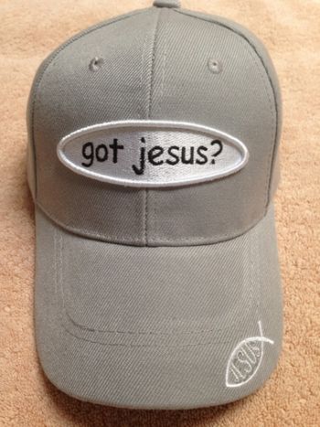 Item #0146 - God Jesus? - Grey
