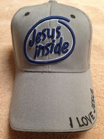 Item #0169 - Jesus Inside - Grey
