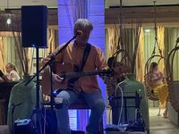 Performing at Reel Catch 