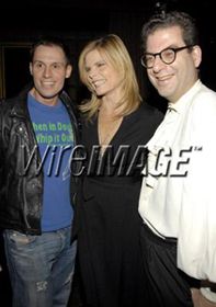 Keith Collins,Mariel Hemingway & Michael Musto at the launch of Michael Musto's new book "La Dolce Musto" in NY  -(Photo Credit G. Gershoff WireImage.com)
