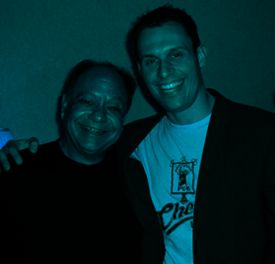 Cheech Marin & Keith Collins at the Nugget Casino Reno, NV backstage at the Celebrity Theater for the Cinco DeMayo Cheech Marin & Friends tour
