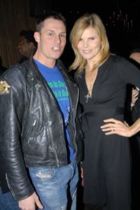 Keith Collins & Mariel Hemingway at Michael Musto's book launch event in NYC -(photo credit DerekStorm.com)
