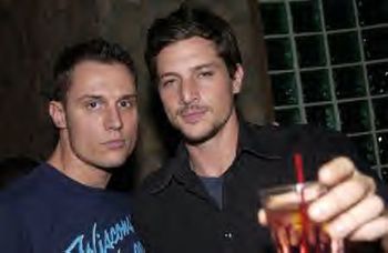 Keith Collins & Simon Rex (aka Dirt Nasty) @Quo Nyc  (Photo Derek Storm-FilmMagic)
