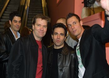 Emmy Award Winning Director James Ronald Whitney, Mario Cantone & Keith Collins -Red Carpet for the NY Premier of Games People Play (Photo Barry Brown Splash News)
