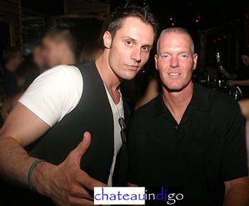 Keith Collins & Former NY Yankee Pitcher Jeff Nelson -NYC (photocredit chateauindigo.com)
