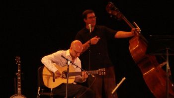 Michael and Robbie performing at the Robert Frost Auditorium in Culver City, CA, 9/23/10
