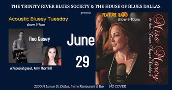 Trinity River Blues Society TRBS at House of Blues in Dallas, Tx
