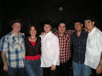 Me, after sittin' in with the best damn country band in Texas- 1100 Springs!!! Hell yeah! This is is living! Look at that smile on my face, neither chocolate or man has ever made me smile like playin'
