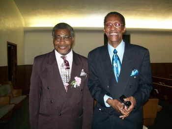 The late Deacon James Honor with John of the Heavenly Voices in Racine, WI
