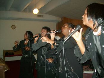 Bell Singers giving God some praise!

