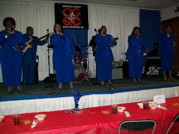 Bell Singers performing at the Luncheon at the AGQC 01/08
