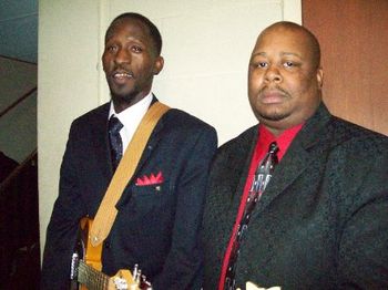 Rev. Marcus Newson & Rev. Manuel Somerville backstage at AGQC in AL 01/08
