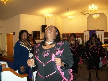 Bell Singers in action at Anniversary 2008
